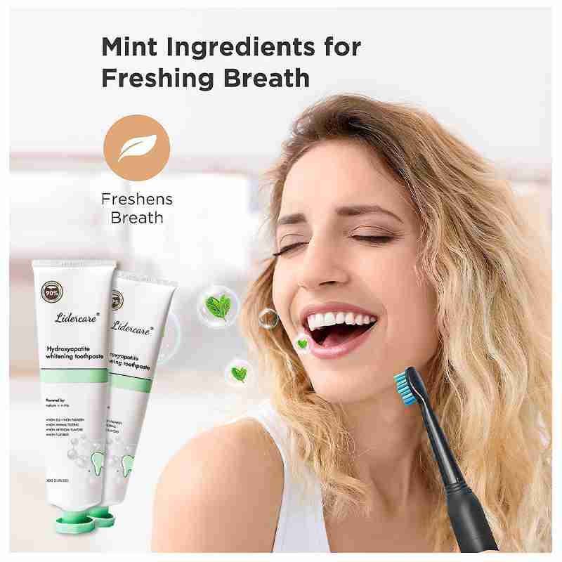 Hydroxyapatite whitening toothpaste | Lidercare