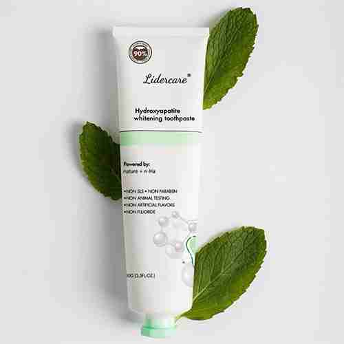 Hydroxyapatite whitening toothpaste | Lidercare
