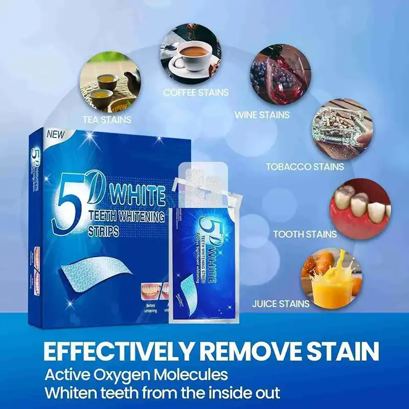 5D Teeth Whitening Strips (2)