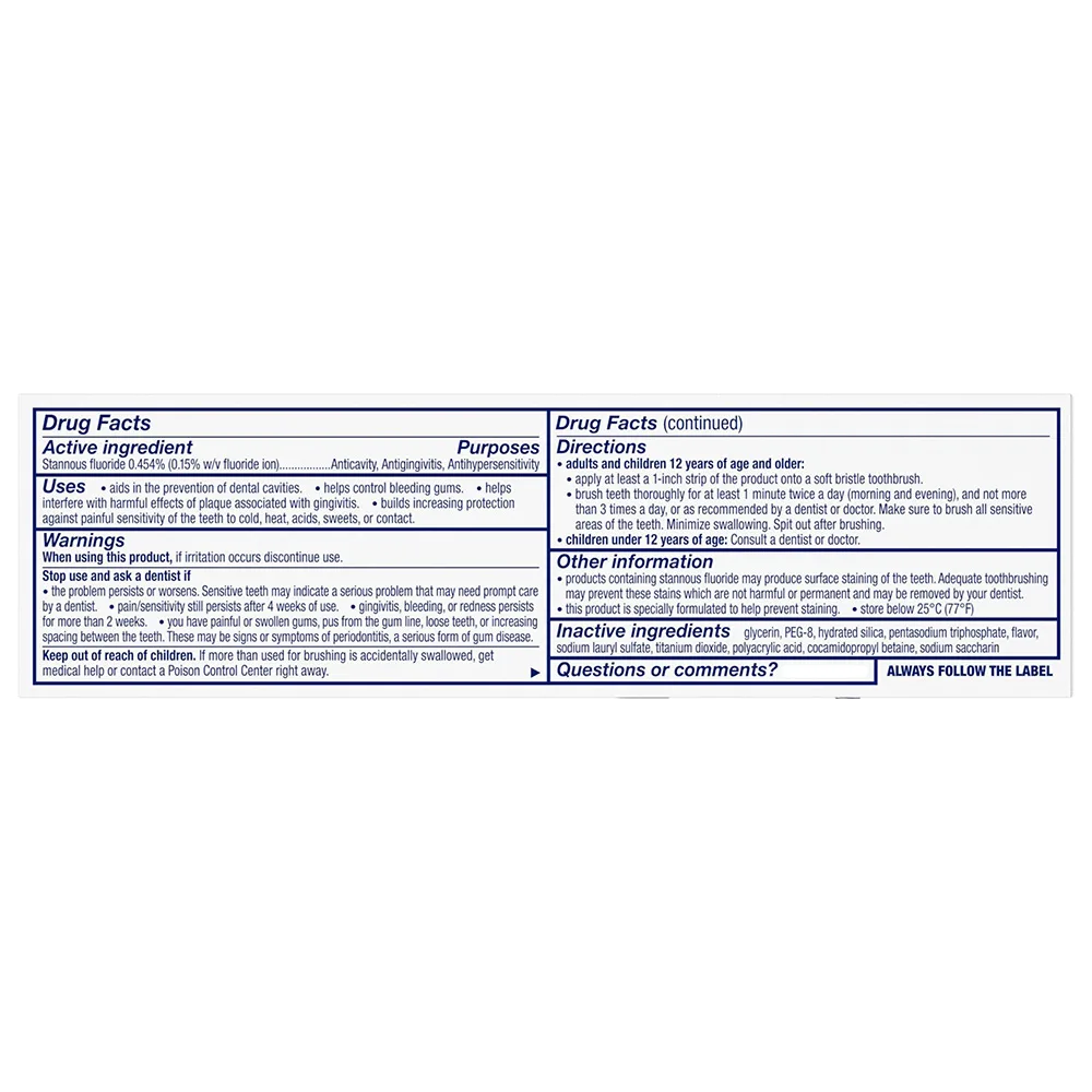 Anti-sensitivity toothpaste (2)