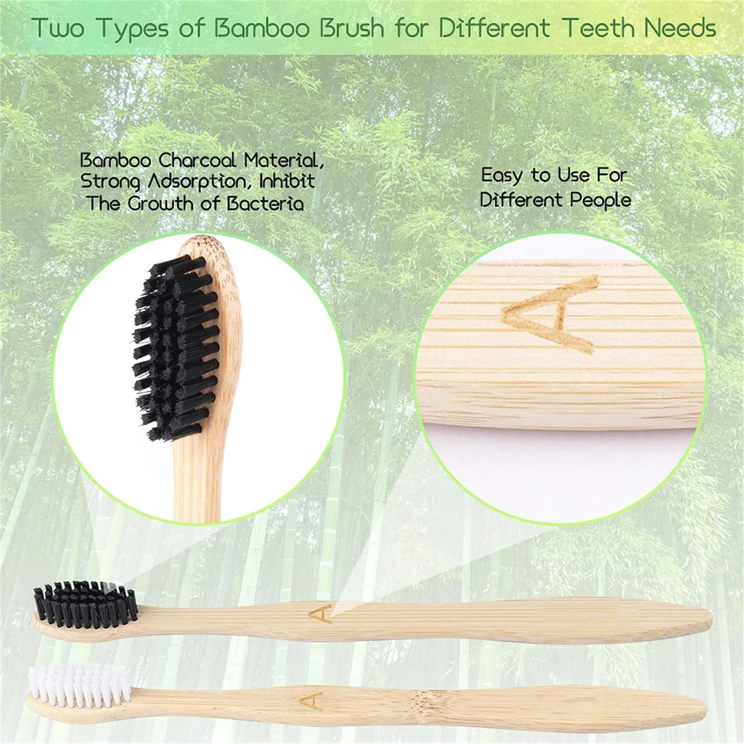BPA Free Soft Bristles Toothbrushes (4)