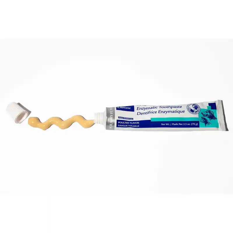 thumbnail image 2 of Dog Dental Kit – Enzymatic Toothpaste 2.5 Oz, Chicken Flavor, Dog Toothbrush, All Breeds, A&H Style 2 of 5