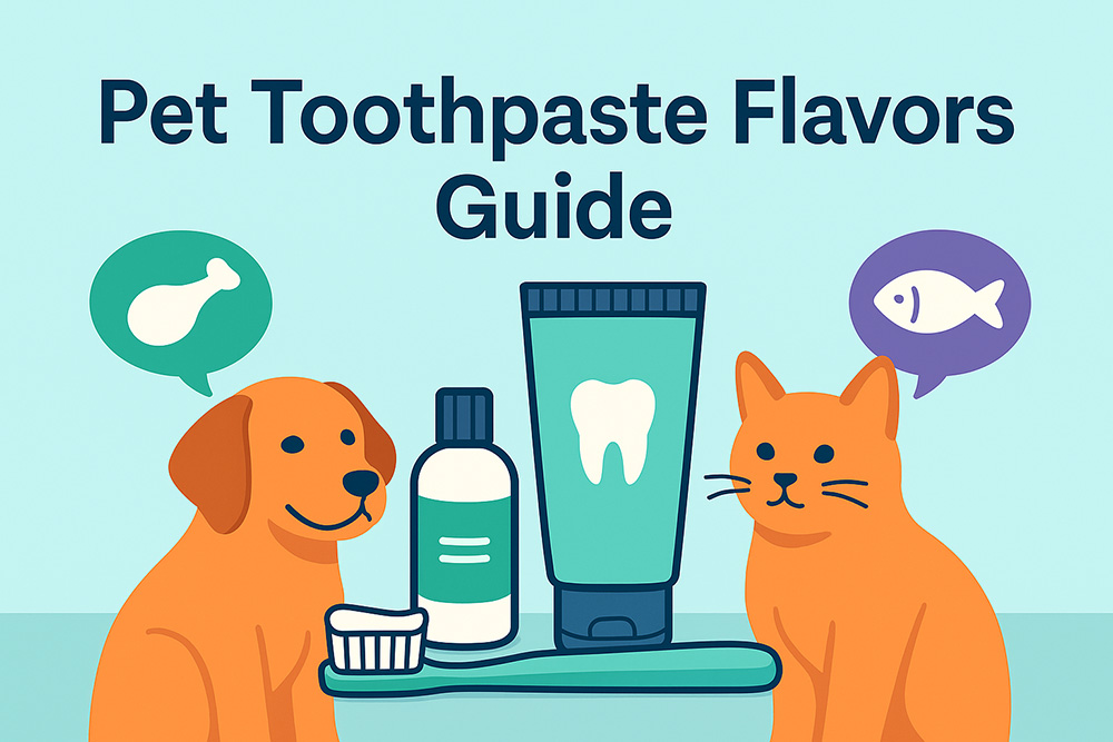 Best Pet Toothpaste Flavors for Dogs and Cats