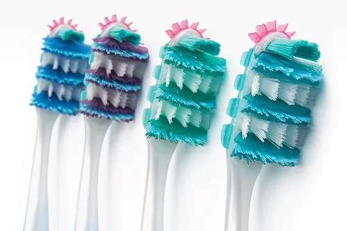 Bristle hardness and material