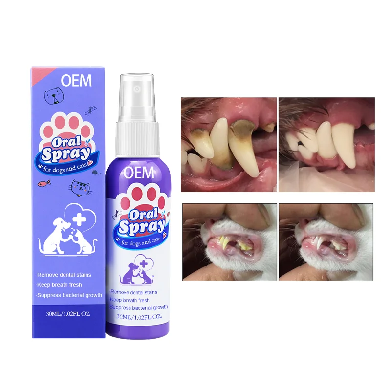 Cat & Dog Breath Freshener Spray (2)