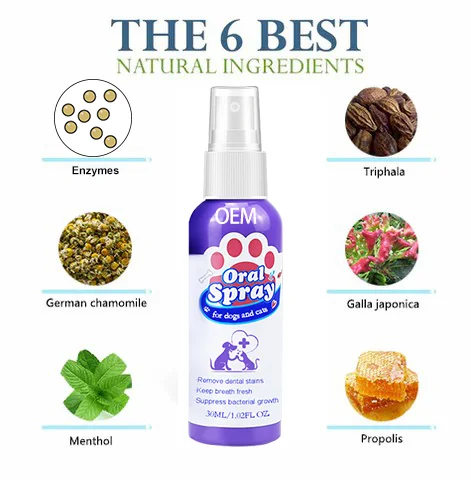 Cat & Dog Breath Freshener Spray (7)