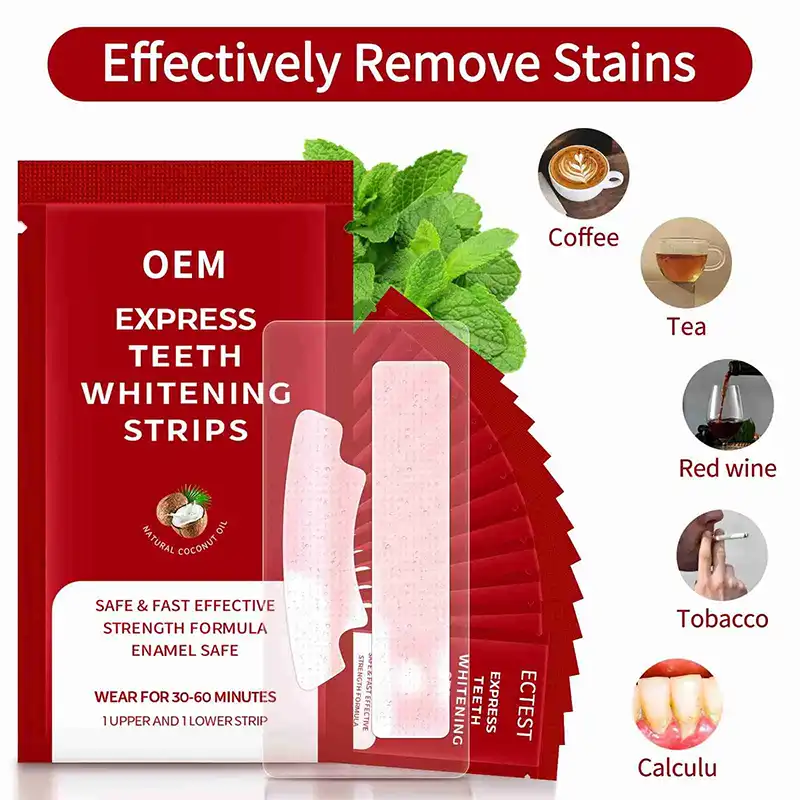 Coconut Flavor Teeth Whitening Strips (3)
