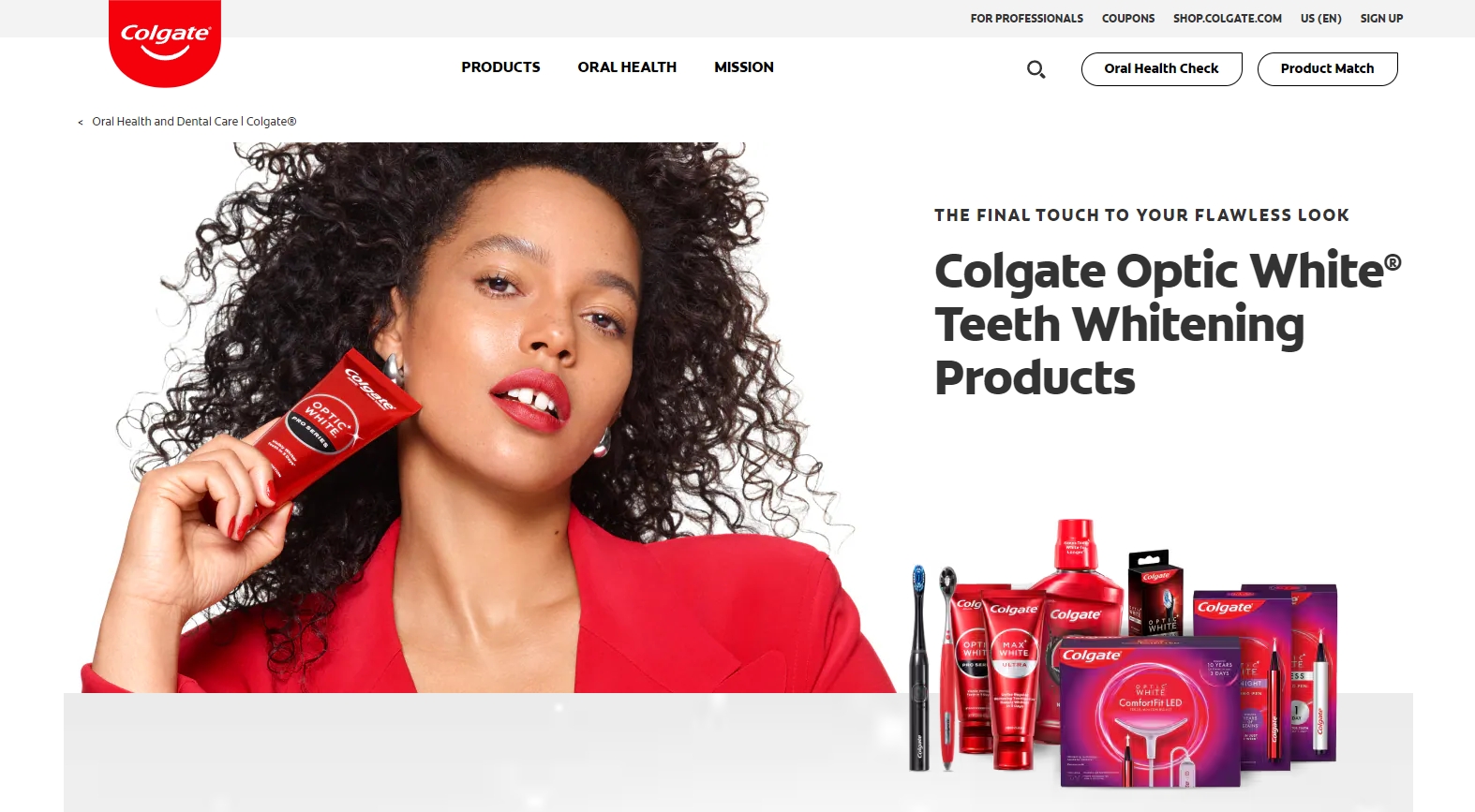 Colgate Optic White Advanced