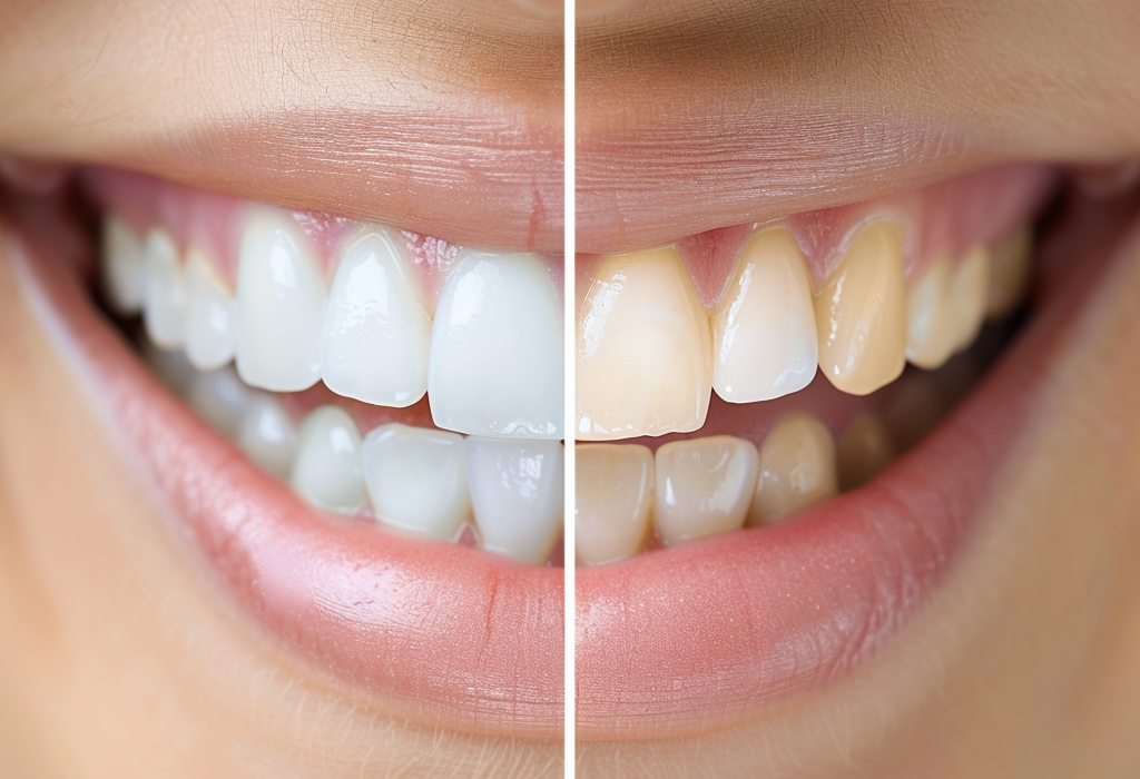 Comparaison entre l'huile de coco et les méthodes traditionnelles de blanchiment des dents