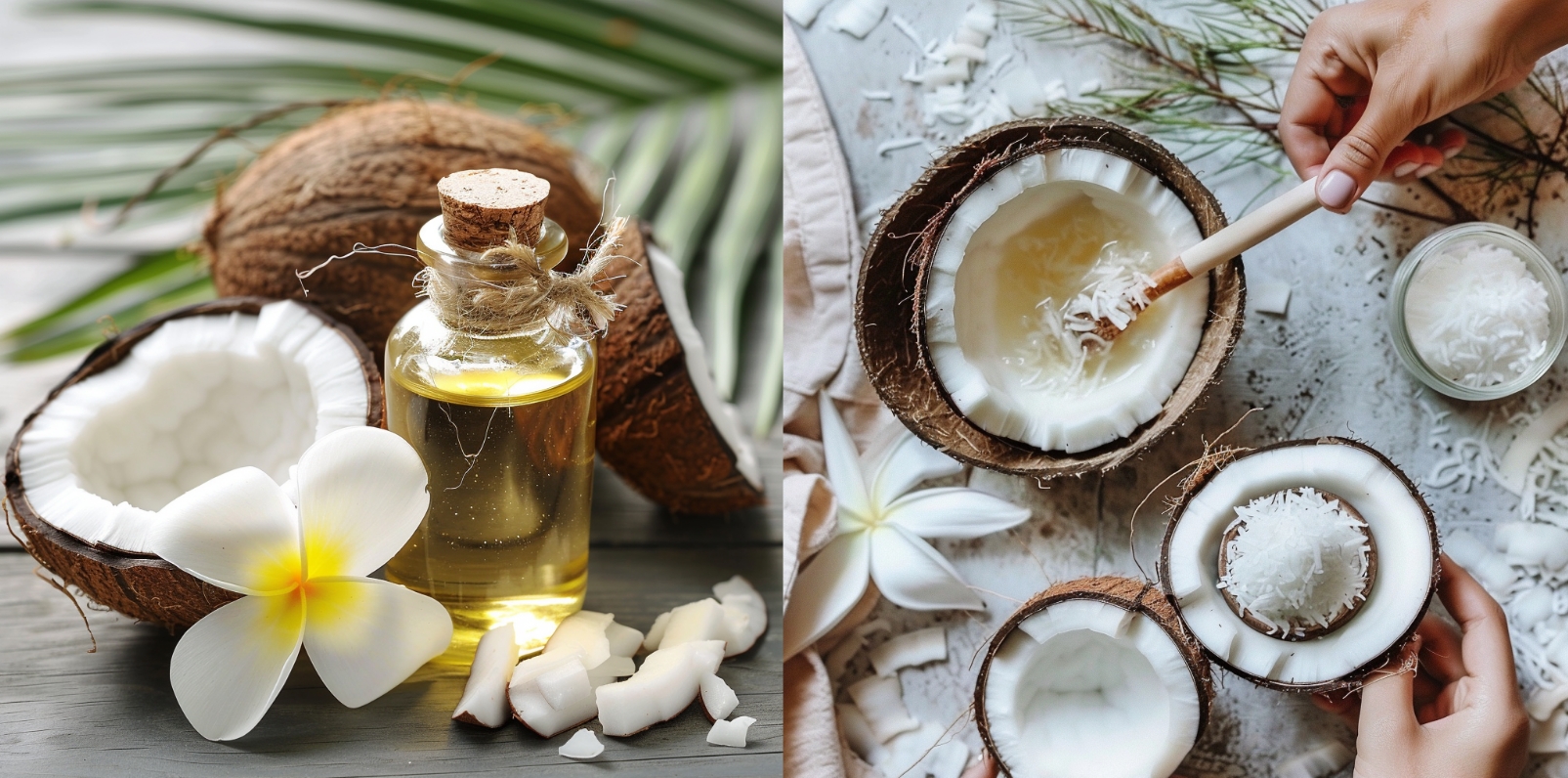Ricette per sbiancare i denti fai da te con l'olio di cocco