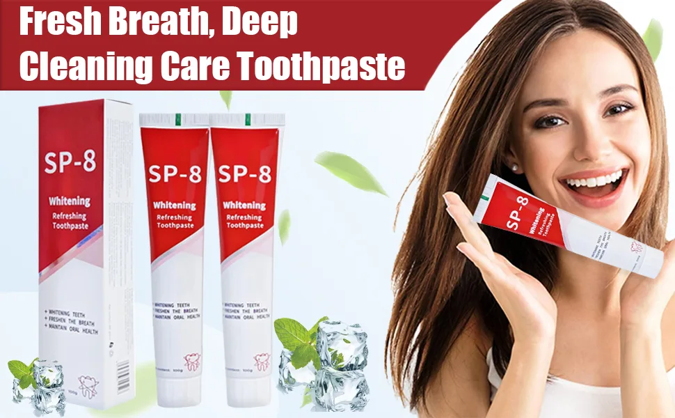 Everything You Need to Know About SP-8 Ultra-Whitening Toothpaste