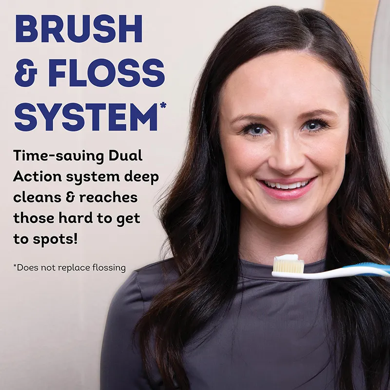 Extra Soft Flossing Toothbrush (4)