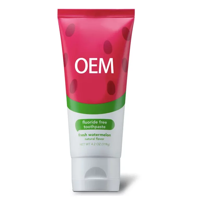 Fluoride-free watermelon toothpaste (1)