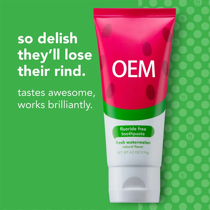 Fluoride-free watermelon toothpaste (2)