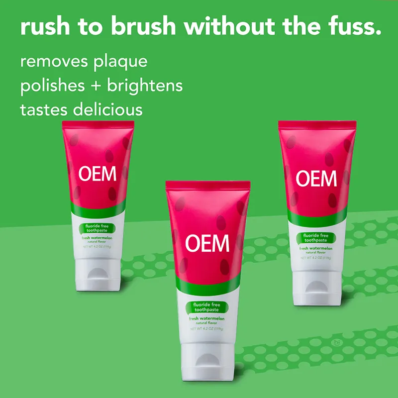 Fluoride-free watermelon toothpaste (3)