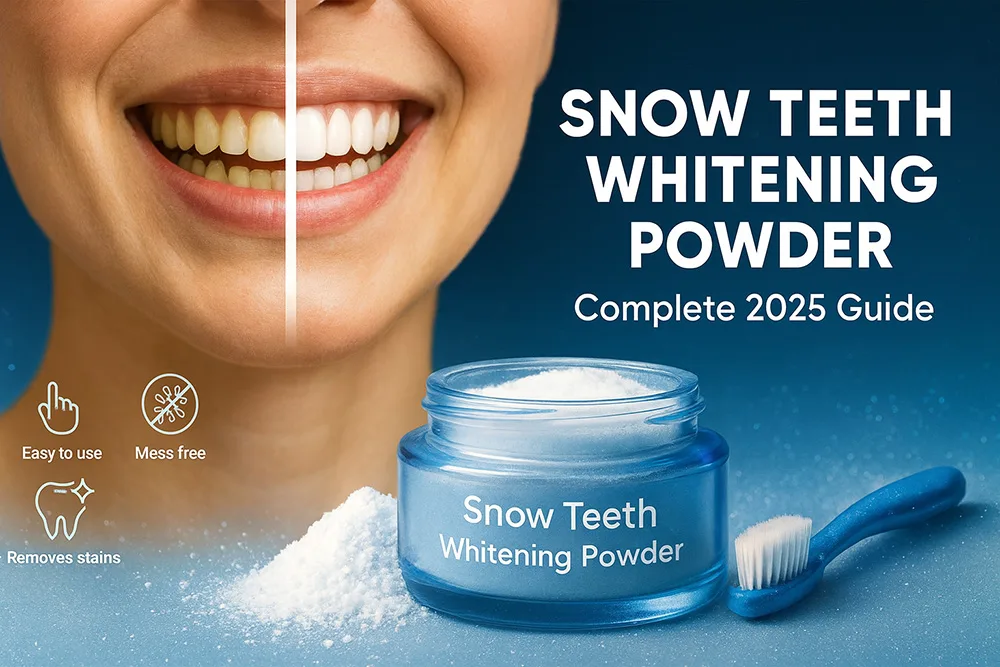 Cómo usar el polvo blanqueador dental para nieve (paso a paso) + consejos profesionales
