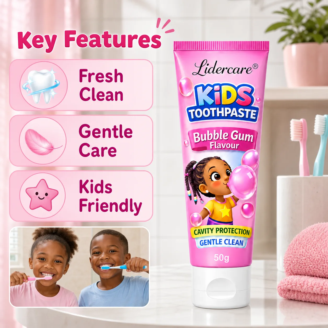 Kids Toothpaste Series 6
