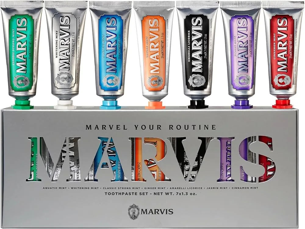 Marvis Whitening Zahnpasta Inhaltsstoffe erklärt"