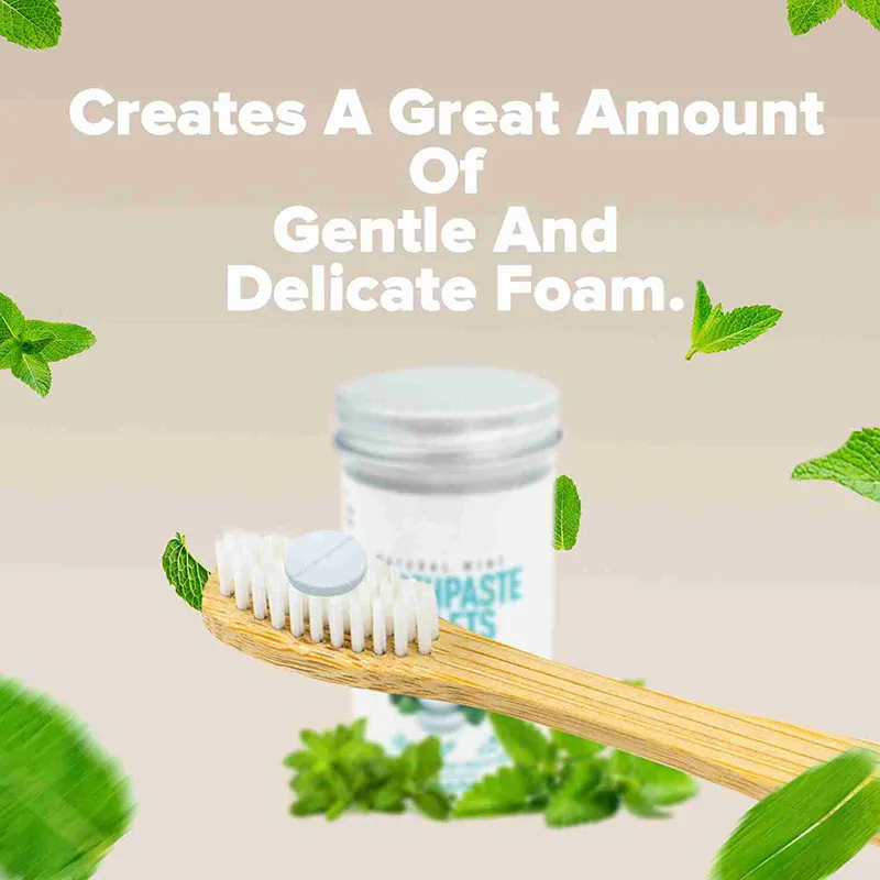 Natural Mint-Flavored Toothpaste Tablets (3)