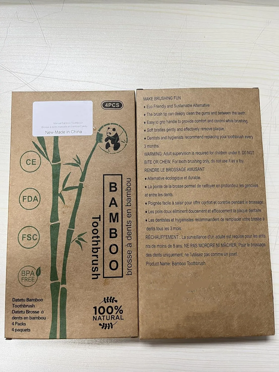 Natural Soft Bristle Toothbrush (2)