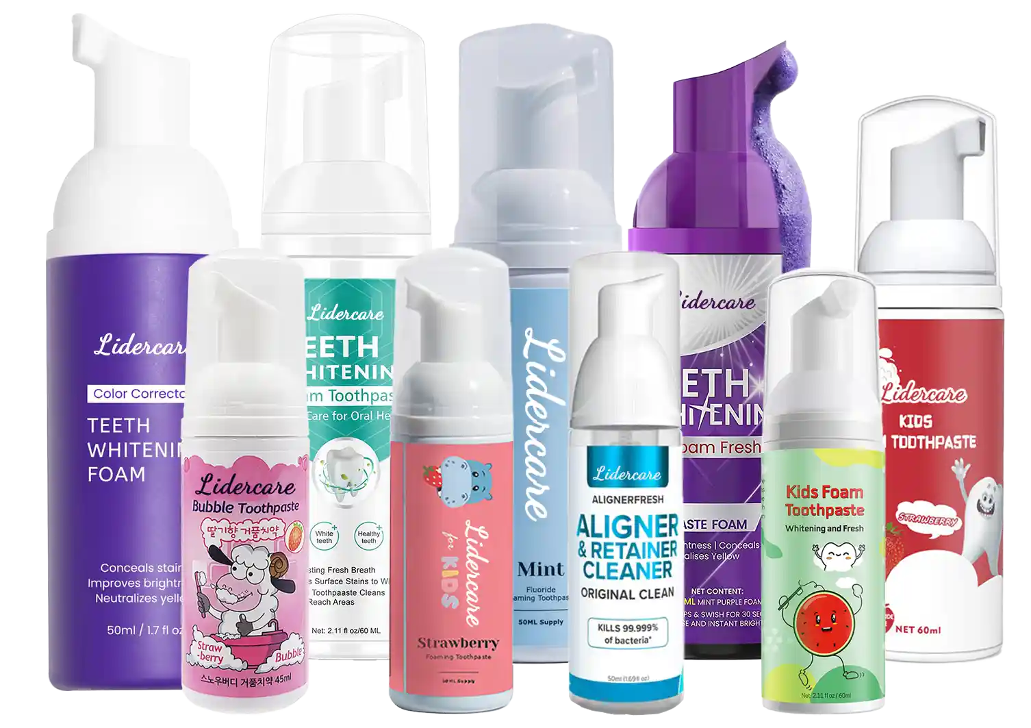OEM Foam Toothpaste Supplier
