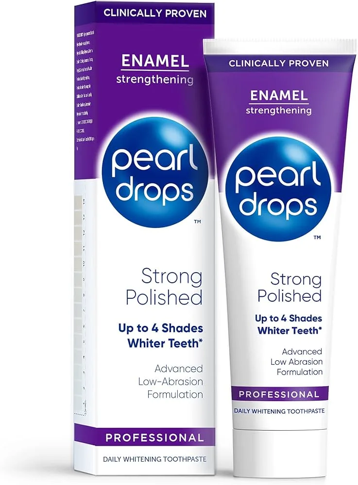 Gouttes de perle Blanc poli fort