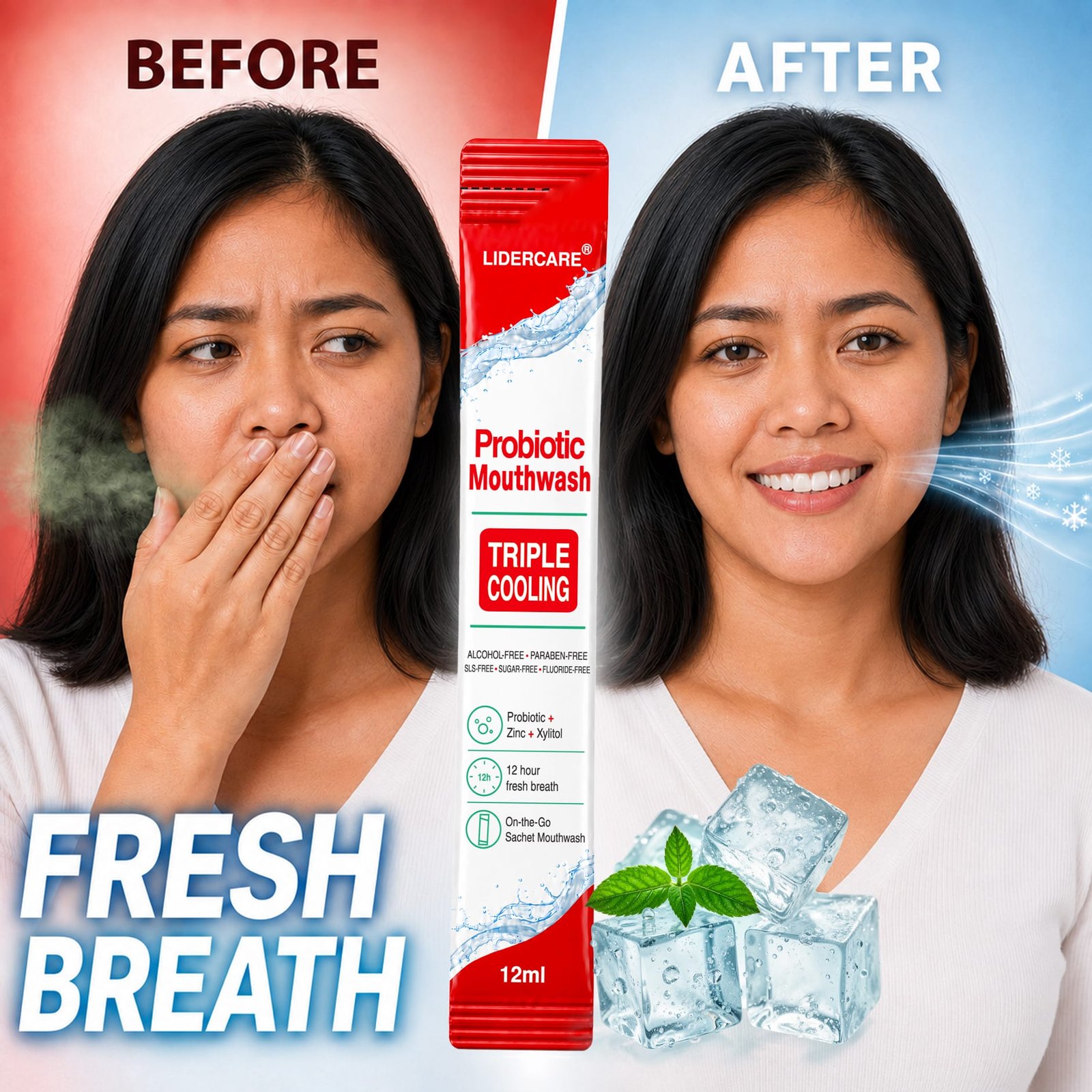 Probiotic Mouthwash Sachets 2