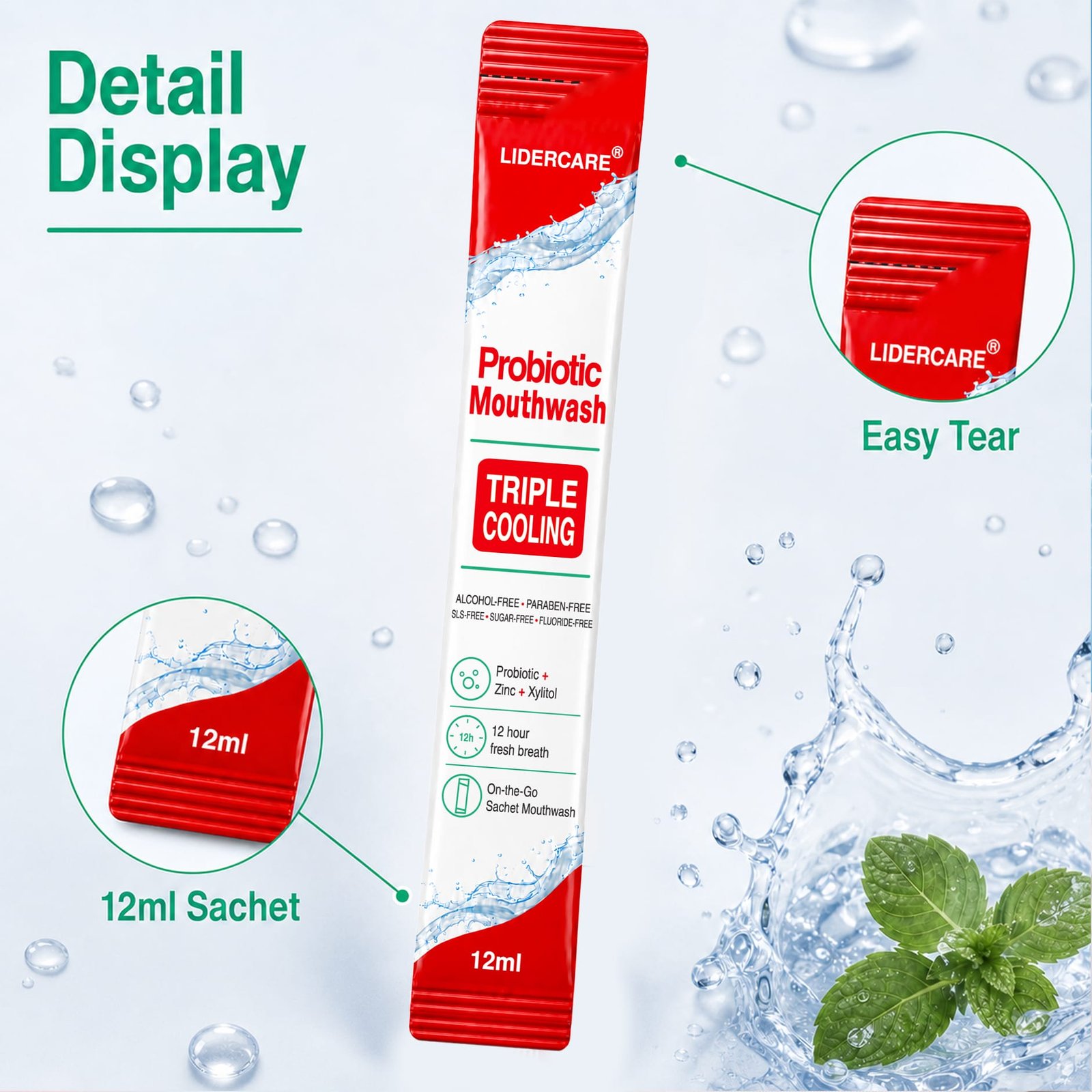 Probiotic Mouthwash Sachets 3