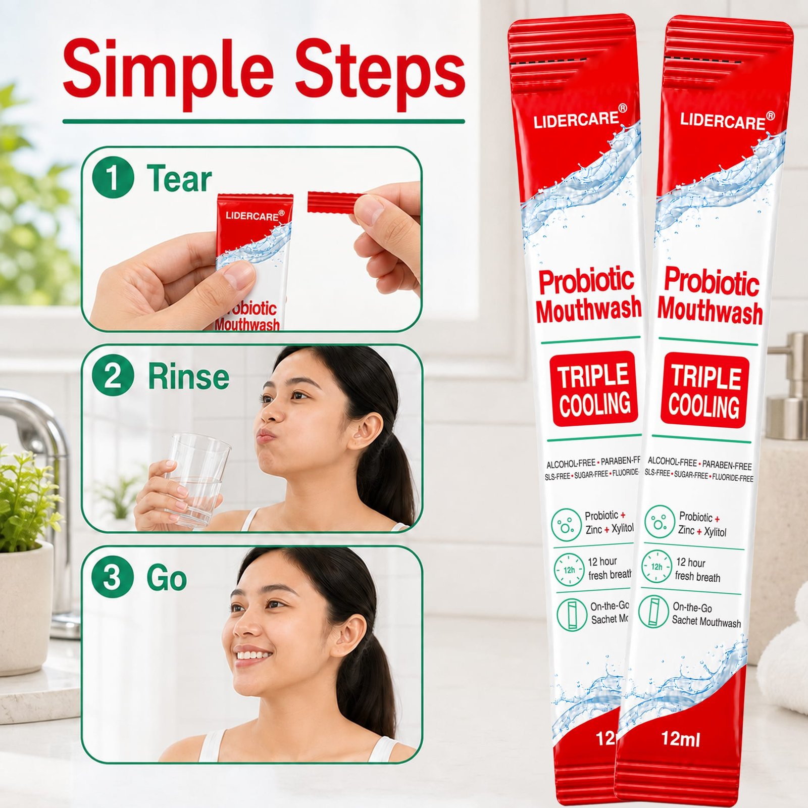 Probiotic Mouthwash Sachets 4