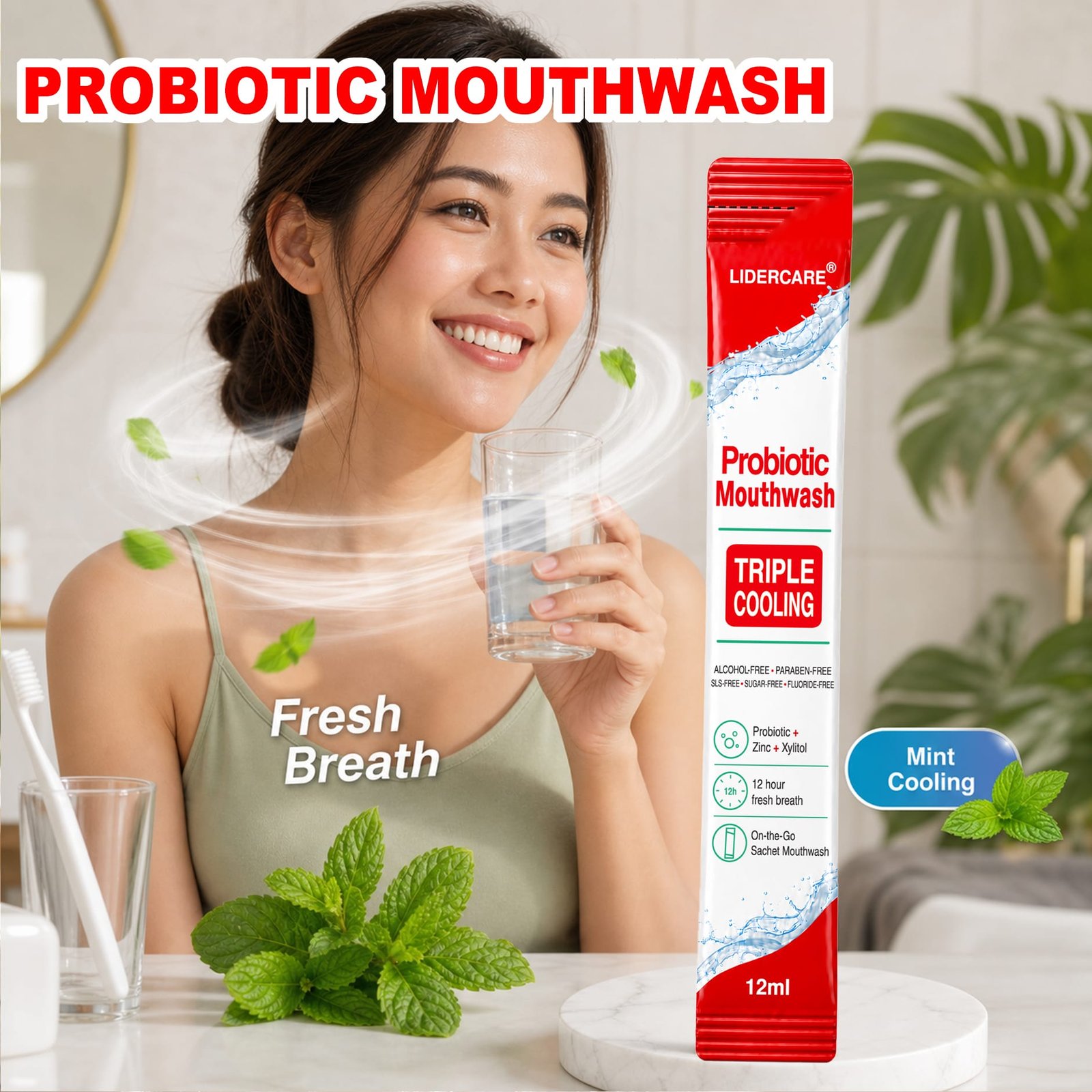 Probiotic Mouthwash Sachets 6