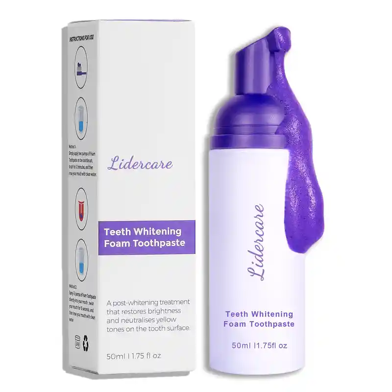 Purple Teeth Whitening Foam (1)