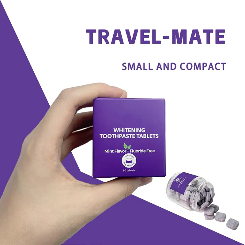 Purple Toothpaste Tablets for Teeth Whitening (5)