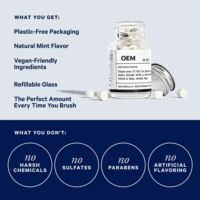 Remineralizing Toothpaste Tablets (2)