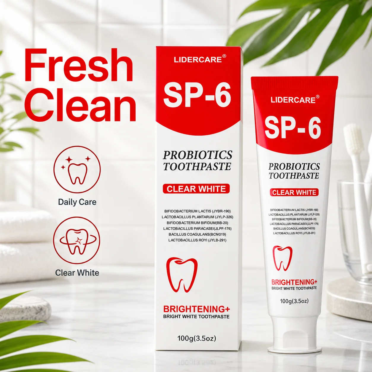 SP-6 Probiotics Whitening Toothpaste 2