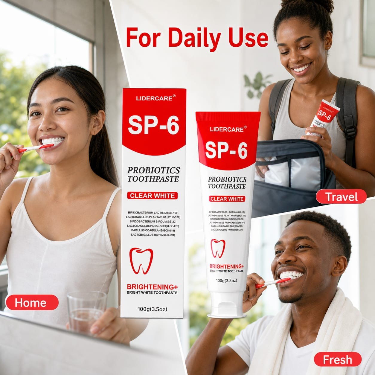 SP-6 Probiotics Whitening Toothpaste 5
