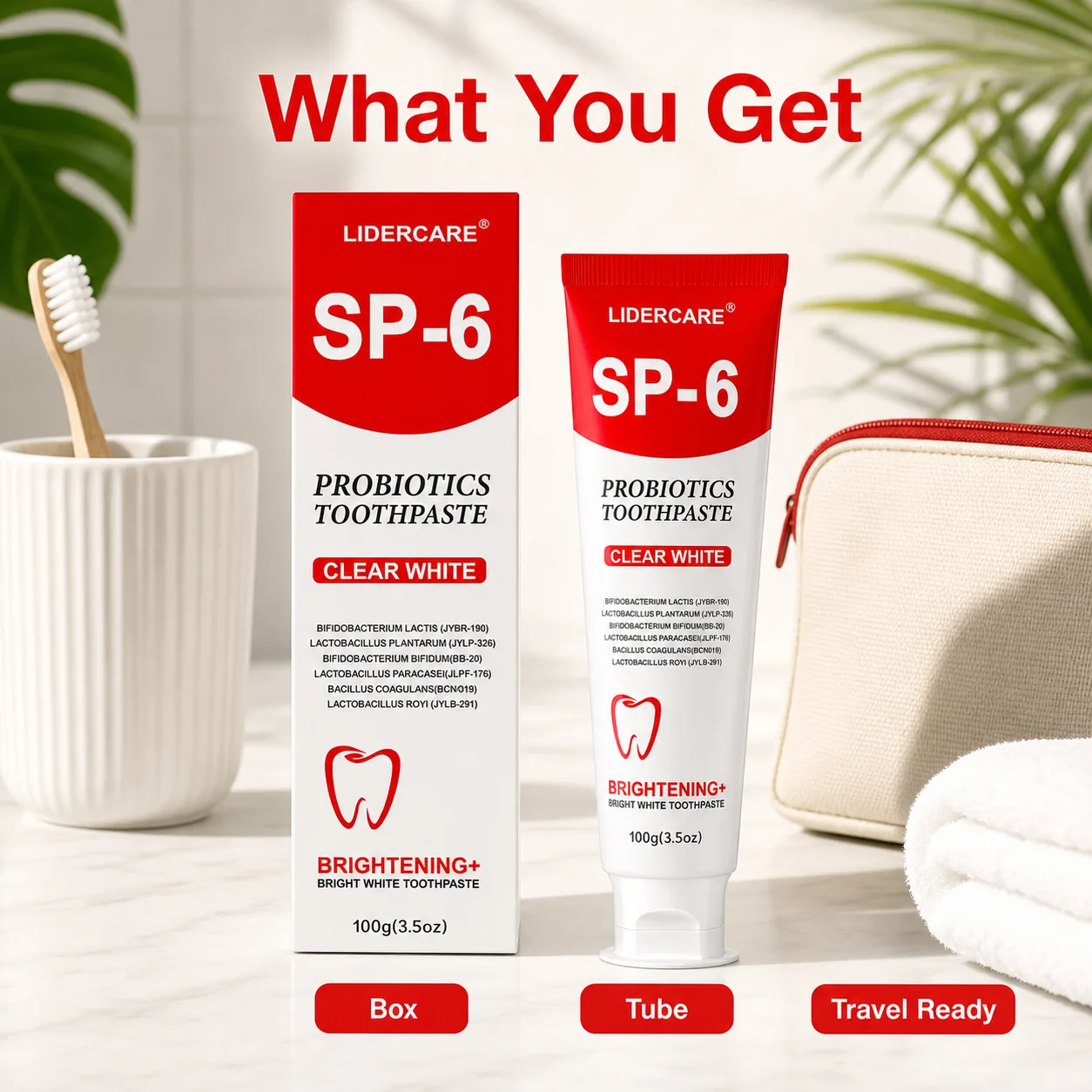 SP-6 Probiotics Whitening Toothpaste 6