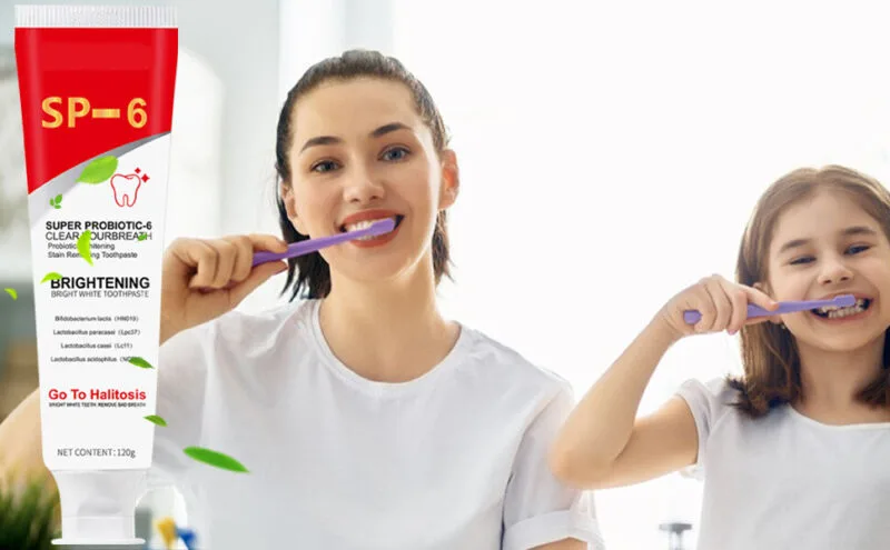 Kem đánh răng làm trắng SP-6 Giải thích thành phần, lợi ích