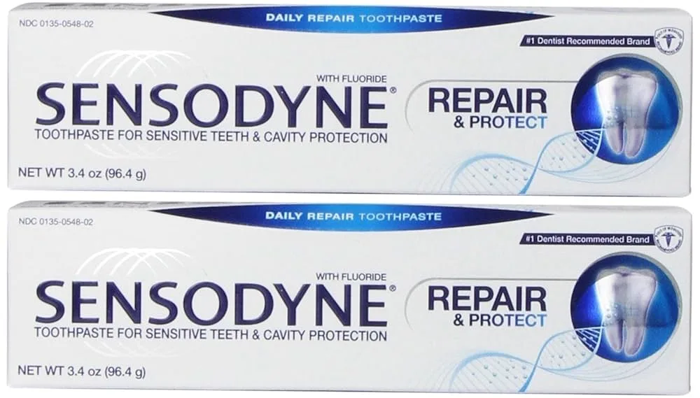 Explications sur les ingrédients du dentifrice Sensodyne