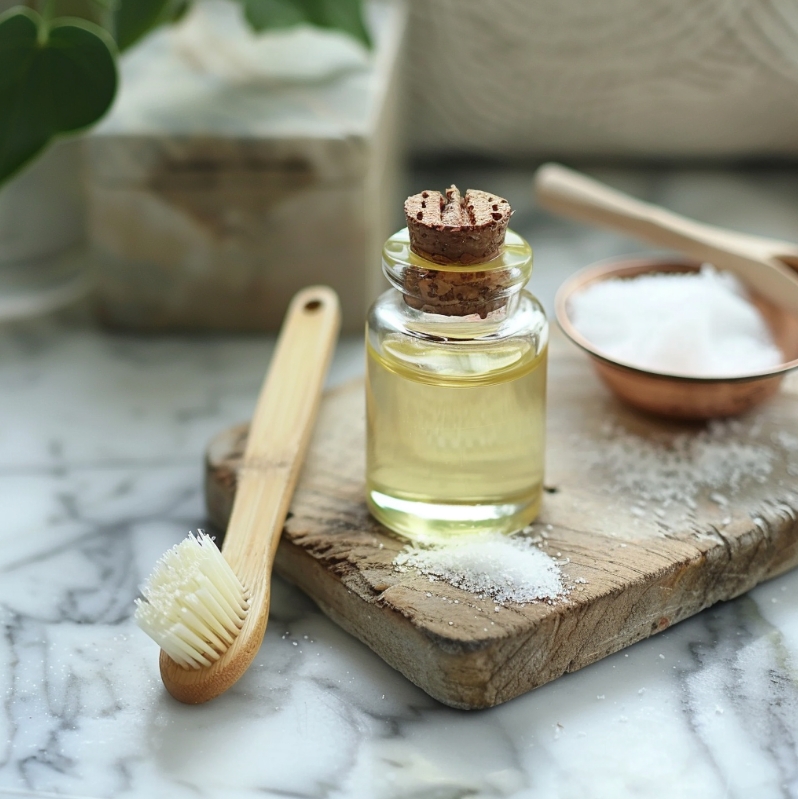 Il processo di estrazione dell'olio per sbiancare i denti