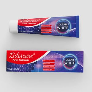 CLEAR WHITE Purple Toothpaste