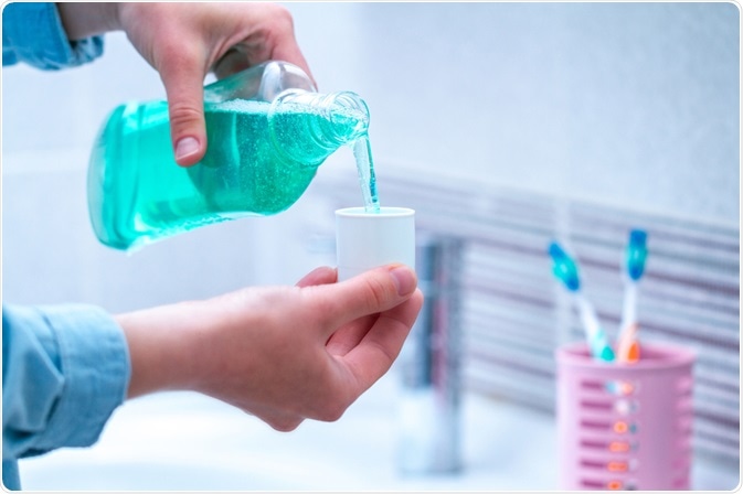 hydrogen peroxide mouthwash for whitening, fresher breath