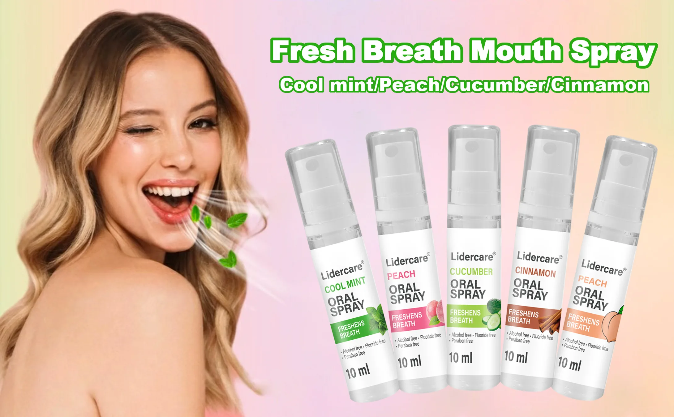 10ml Freshens Breath Oral Spray